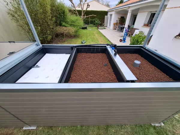 mise en service aquaponie