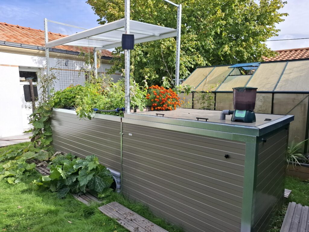 potager avec poissons