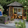 Aquarium extérieur 500L Noir