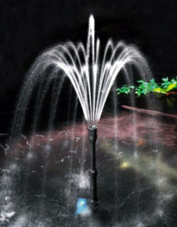 Pompe de bassin 1000 l/h avec fontaine et filtre UV