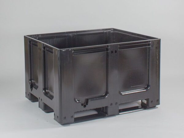 Caisse étanche PEHD recyclé Noir 610L